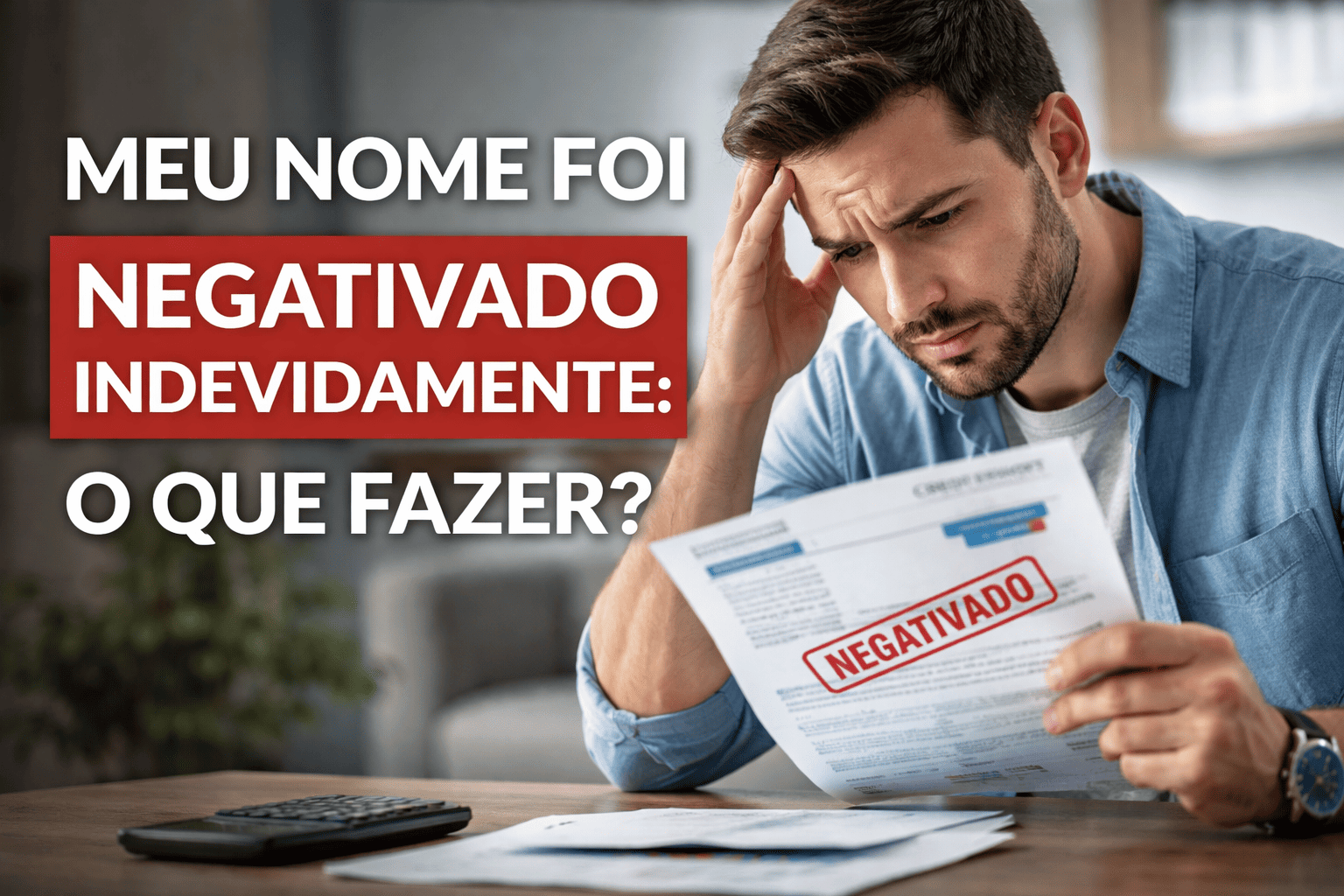 Meu nome foi negativado indevidamente: o que fazer e como garantir seus direitos rapidamente - Bonfante e Lemos Advogados Associados - Advogado Cascavel - PR
